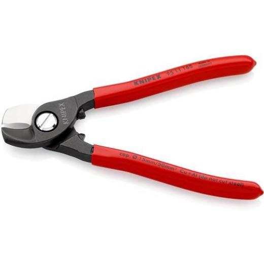 Kabelschere L.165mm Ku.-Überzug KNIPEX