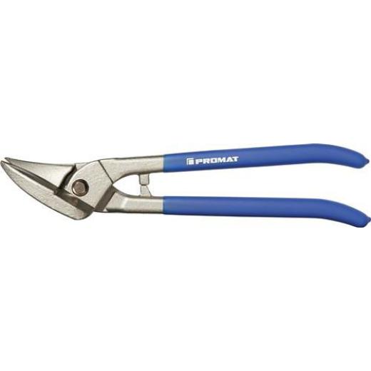 Idealblechschere L.260mm li.STA max.0,8mm VA max.0,45mm PROMAT