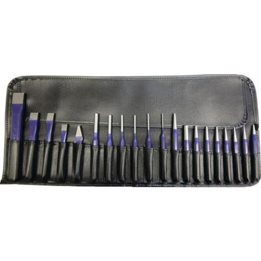 Werkzeugsatz Inh.20tlg.Chrom-Vanadium-Lufthärtestahl in Rolltasche PROMAT
