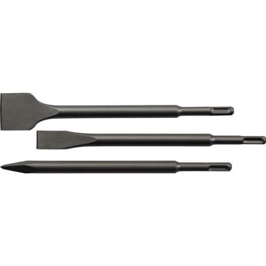 Einsteckwerkzeugset SDS-plus 3-tlg.in Ku.-Box L.250mm KU-Box TECWERK
