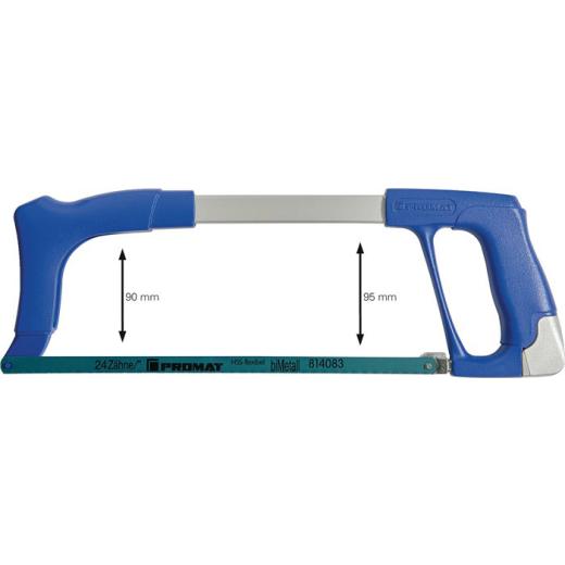 Metallsägebogen Blatt-L.300mm 24 Z./Zoll D- u.Frontgriff PROMAT