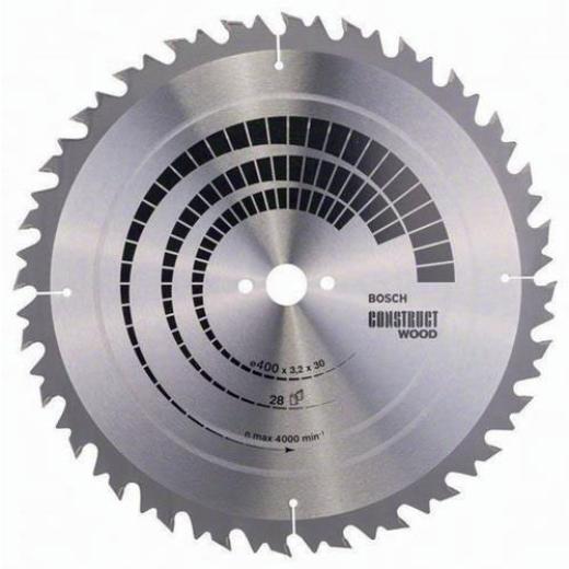 Kreissägeblatt AD 400mm Z.28 WZ Bohr.30mm Schnitt-B.3,2mm HM BOSCH