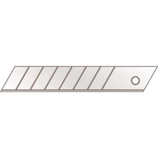 Abbrechklinge Nr.77 L109,6xB17,8xS0,5mm 7 Sollbruchstellen 10 St./Klarsichtverp.