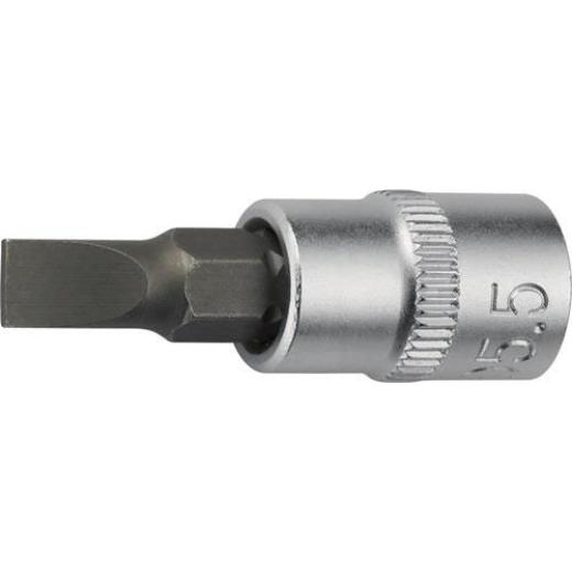 Steckschlüsseleinsatz 1/4 Zoll Schlitz 4mm L.32mm PROMAT
