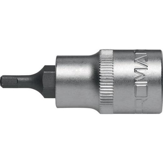 Steckschlüsseleinsatz 1/2 Zoll Innen-6-kant SW 4mm L.55mm PROMAT