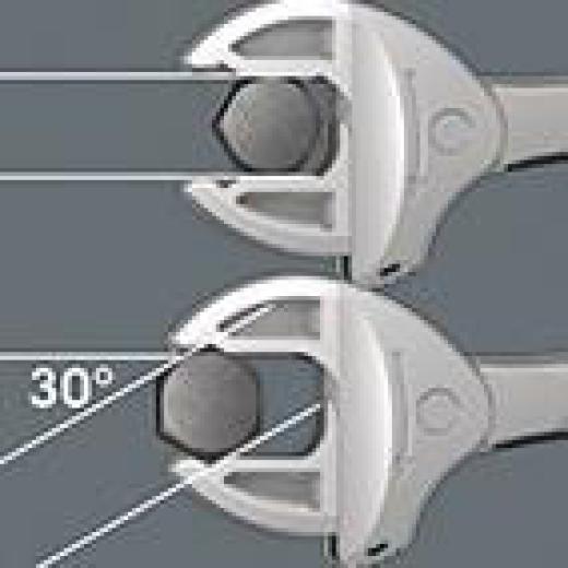 Maulschlüssel 6004 Joker XXL 24-32mm L.322mm selbstjustierend WERA