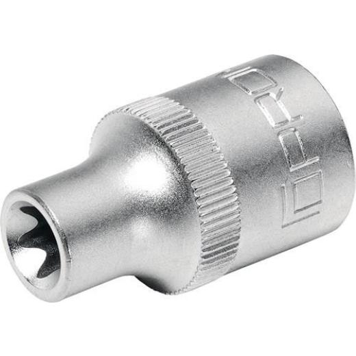 Steckschlüsseleinsatz 1/2 Zoll E E18 L.38mm PROMAT