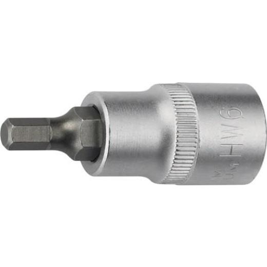 Steckschlüsseleinsatz 1/2 Zoll Innen-6-kant SW 10mm L.55mm PROMAT