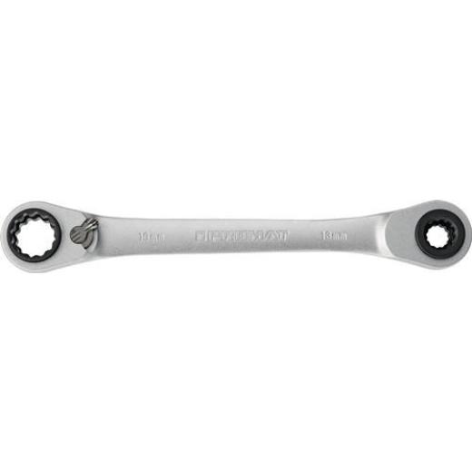 Multifunktionsknarrenringschlüssel 4 in 1 10-13-17-19mm 12-KT.L.220mm Anz.Z.72