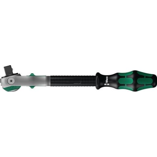 Schwenk- u.U.-Knarre Zyklop Speed 1/2 Zoll Anz.Z.72 L.277mm 2K-Griff WERA