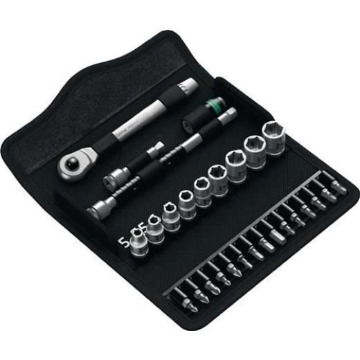 Steckschlüsselsatz 8100 SA 8 Zyklop 28-tlg.1/4 Zoll SW 5-13mm Z.72 6KT WERA