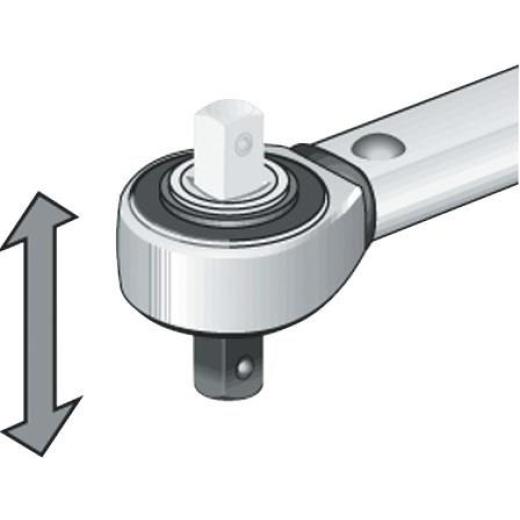 Drehmomentschlüssel 1/4 Zoll 1-5 Nm Skalenteilung 0,025 Nm TECWERK