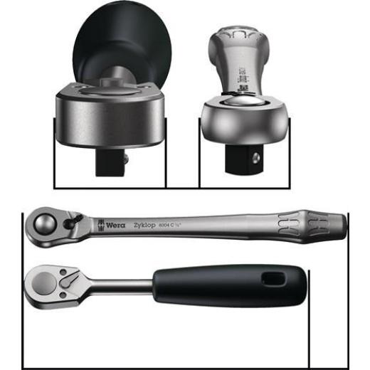 Hebelumsch.kn.Zyklop Metal switch 1/2 Zoll 72 Z.Umschalth.WERA