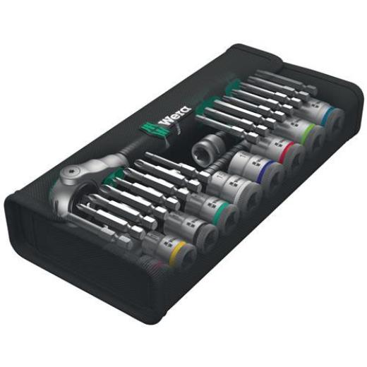 Steckschlüsselsatz Zyklop Speed 29-tlg.3/8 Zoll SW 8-19mm Z.72 6KT WERA