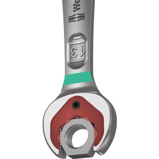 Maulringratschenschlüssel Joker SW 12mm L.171mm umschaltbar,Rings.15Grad WERA