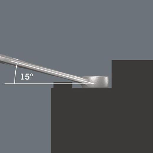 Ringmaulschlüssel 6003 Joker SW 10mm L.125mm Form A CV-Stahl WERA