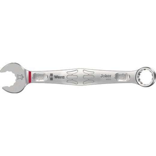 Ringmaulschlüssel 6003 Joker SW 17mm L.190mm Form A CV-Stahl WERA