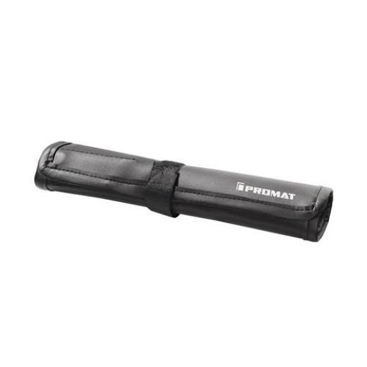 Ringmaulschlüsselsatz 8tlg.SW 8-19mm Form A CV-Stahl in Rolltasche PROMAT