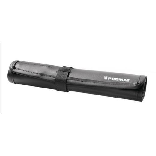 Ringmaulschlüsselsatz 12tlg.SW 6-22mm Form A CV-Stahl in Rolltasche PROMAT