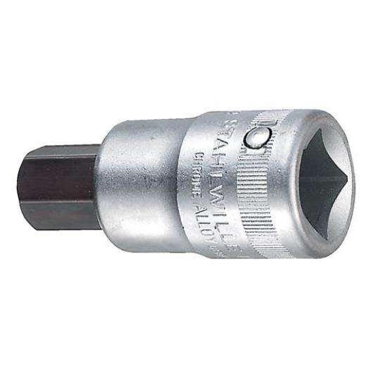 Steckschlüsseleinsatz 59 3/4 Zoll Innen-6-kant SW 14mm L.80mm STAHLWILLE