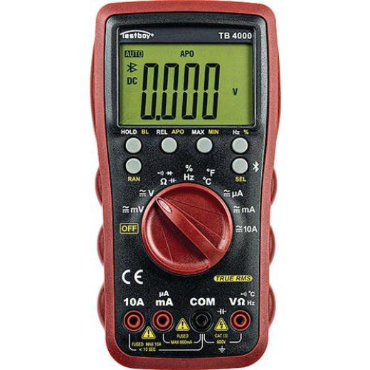 Multimeter TB 4000 0-600 V AC,0-600 V DC TRUE RMS TESTBOY