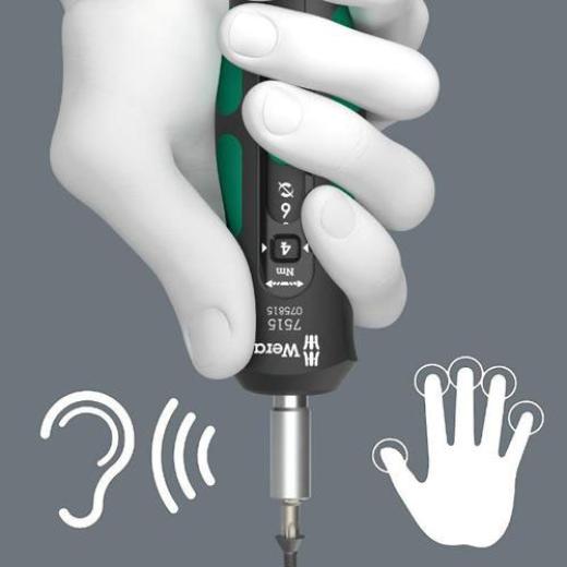 Drehmomentschraubendreher 7515 1/4 Zoll 2-6 Nm WERA