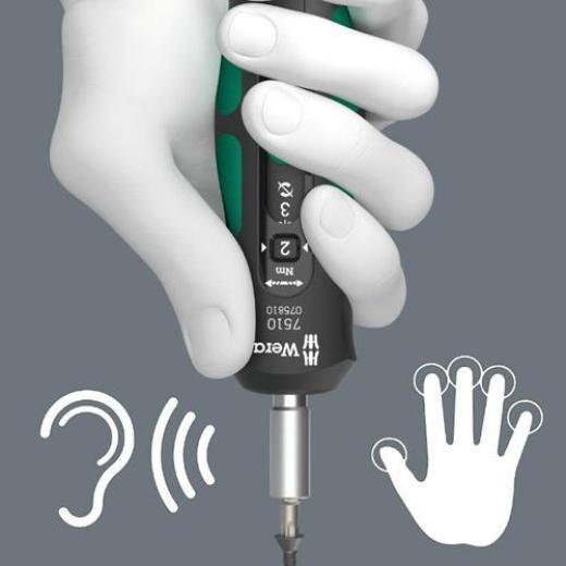 Drehmomentschraubendreher 7515 1/4 Zoll 2-6 Nm WERA