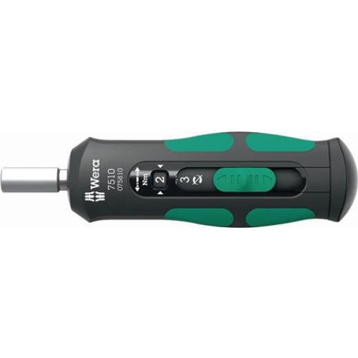 Drehmomentschraubendreher 7510 1/4 Zoll 1-3 Nm WERA