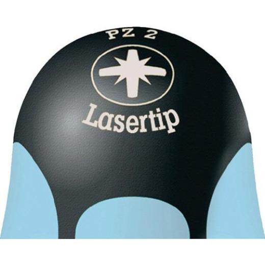 Edelstahlschraubendrehersatz 6-tlg.Schlitz/PH/PZD Rundklinge 2K-Griff WERA