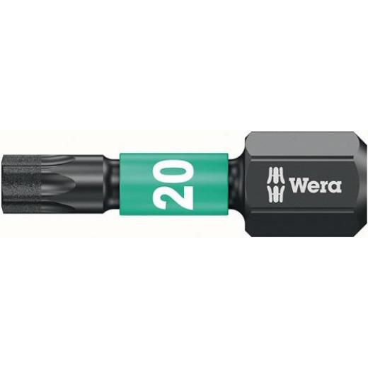 Bit IMPAKTOR DC T20 L.25mm 1/4 Zoll C6,3 Impaktor,DC Box m.10 Bits WERA