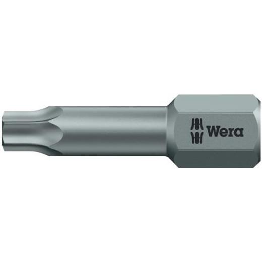 Bit 867/1 TZ 1/4 Zoll T 10 L.25mm Torsionszone,zähh.WERA | 10 Stück