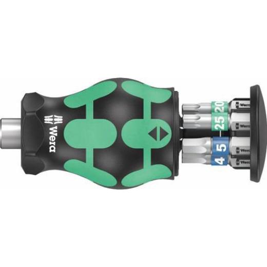 Magazinbithalter K K Stubby Magazin 6-tlg.TORX/6kant WERA