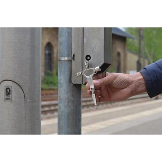 Bau-Schaltschrankschlüssel 13 Funktionen integr.Flaschenöffner TECWERK