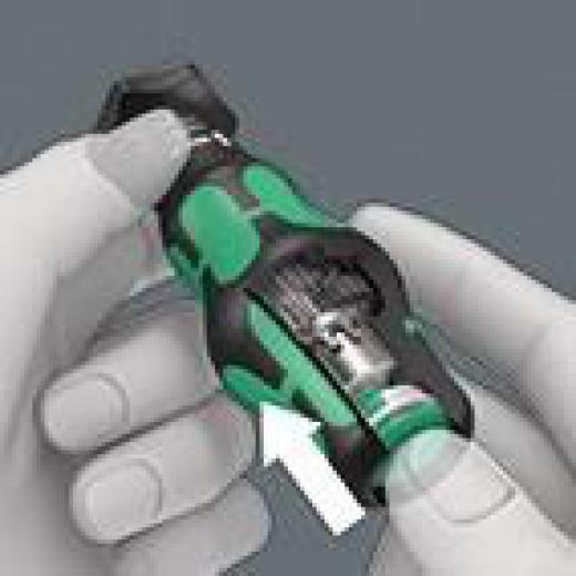 Bitsortiment KK Turbo 1 19-tlg.Schlitz/PH/PZD/TORX®/6Kt.WERA