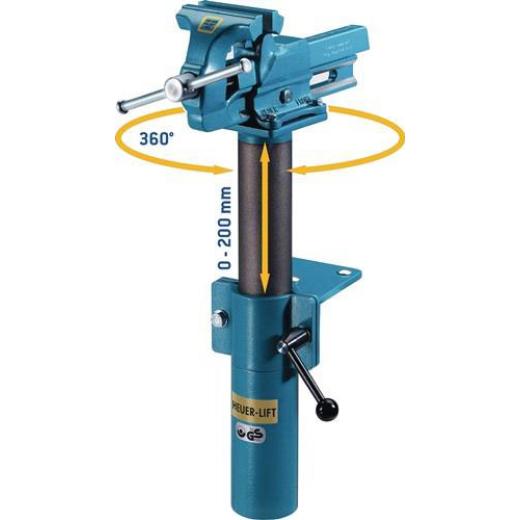 Höhenverstellgerät HEUER Lift f.Backen-B.100mm um 360Grad drehb.HEUER