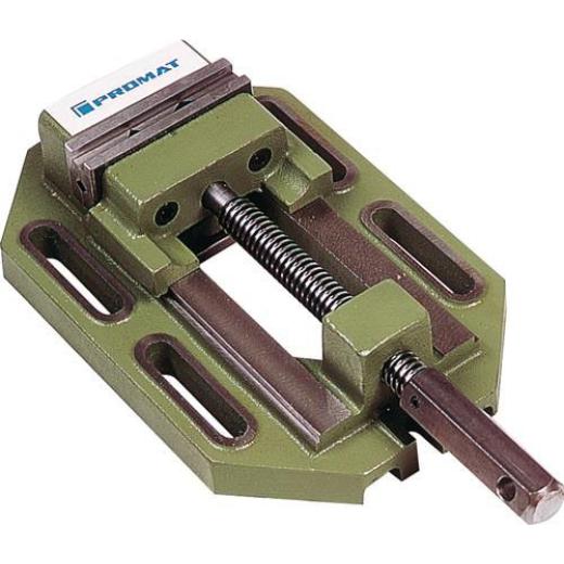 Bohrmaschinenschraubstock Backen-B.125mm Spann-W.130mm TECWERK