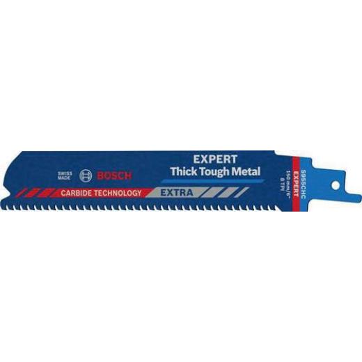 Säbelsägeblatt Expert Thick Tough Metal L.150mm B.25mm TPI 8 3mm 10 St./Karte