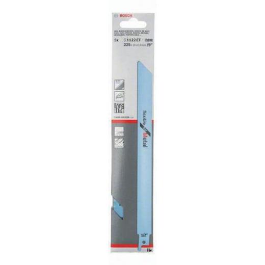 Säbelsägeblatt S 1122 EF L.225mm B.19mm TPI 18 1,4mm geschr.,gefr.5 St./Karte