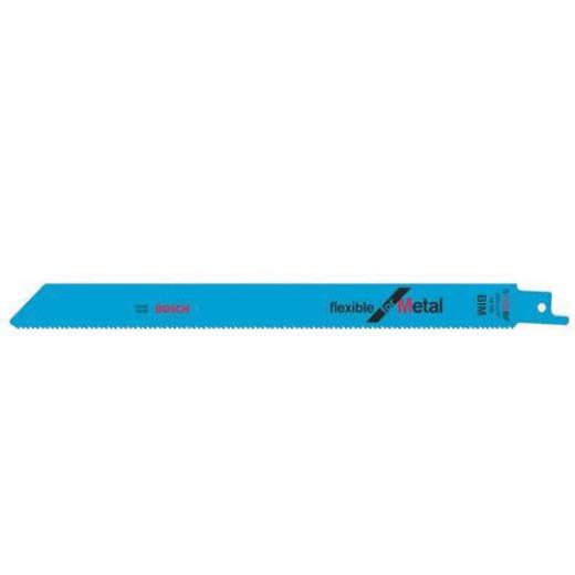 Säbelsägeblatt S 1122 BF L.225mm B.19mm TPI 14 1,8mm geschr.,gefr.5er Pk.BOSCH