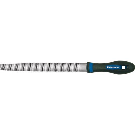 Holzraspel DIN 7263 C L.250mm Q.25 x 7mm Hieb 2 halbrd.2K-Ergo PROMAT