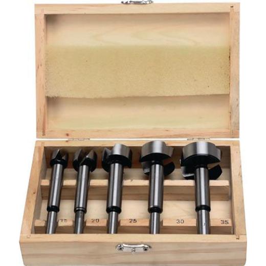 Forstnerbohrersatz 5-tlg.D.15,20,25,30,35mm TECWERK