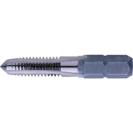 Einschnittgewindebohrer HSSG 1/4 Zoll 6KT-Bit M10x21mm EXACT