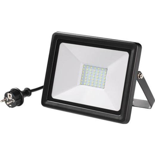 LED-Strahler 50 W 4250 lm 2m H05RN-F 3x1mm² IP65 TECWERK