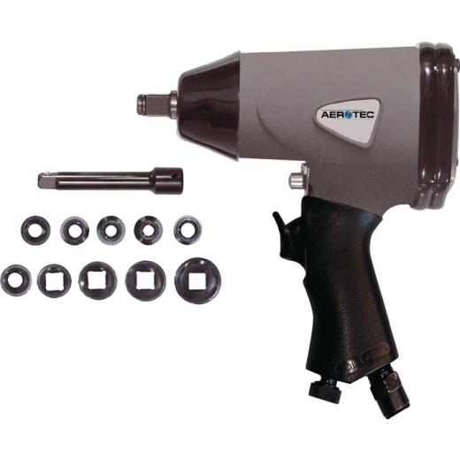 Druckluftschlagschrauber 1/2Zoll ST 12,5mm (1/2Zoll) A4-kt.345 Nm AEROTEC