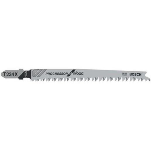 Stichsägeblatt T234 X Progressor for Wood L.117mm Zahnteilung 2-3mm HCS 25erPack