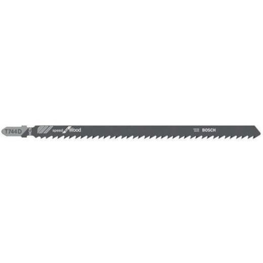 Stichsägeblatt T 744 D Speed for Wood L.180mm Zahnteilung 4mm HCS 3er PackBosch