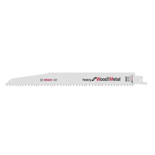 Säbelsägeblatt S1110VF L.225mm B.22mm TPI 5/8 3,2-5mm varioverzahnt 5er Pk.BOSCH