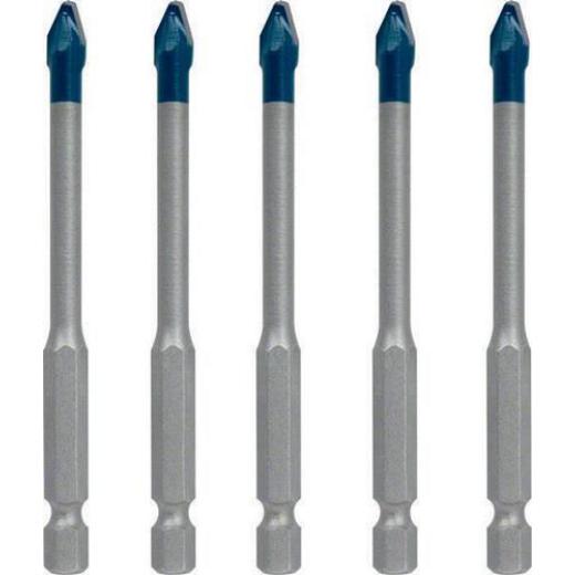 Keramikbohrersatz Expert HardCeramic HEX-9 5-tlg.6mm Schaft 6-kant BOSCH