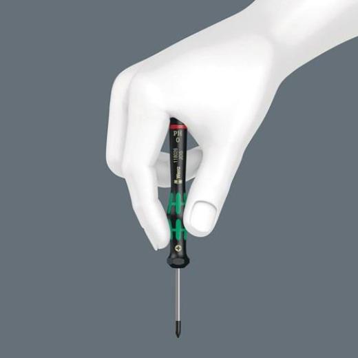 Elektronik-Feinmechanik-Schraubendreher 2067 T-BO 8 Klingen-L.60mm WERA