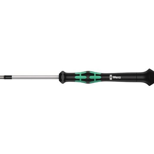 Elektronik-Feinmechanik-Schraubendreher 2054 6-KT.3mm Klingen-L.60mm WERA
